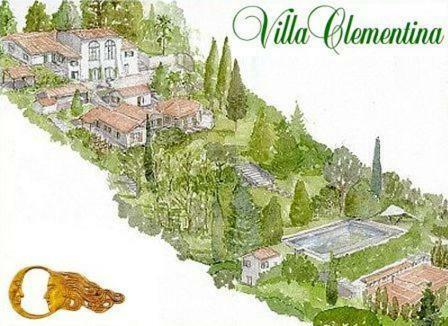Hotel Villa Clementina Bracciano  Exterior foto